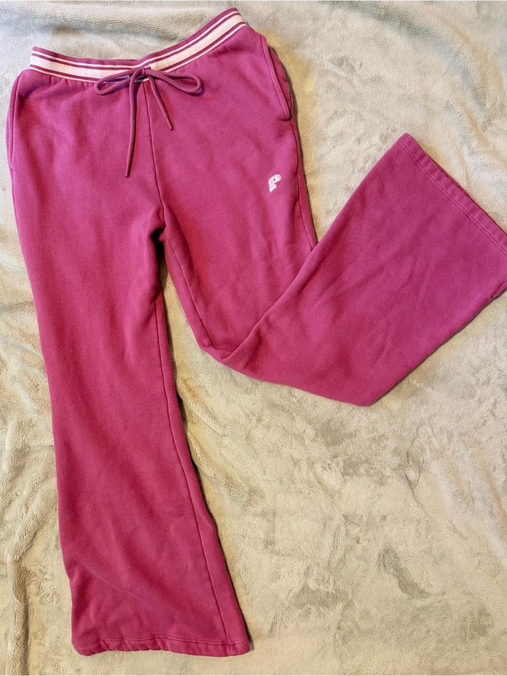 Victoria’s Secret PINK pink flaired sweatpants